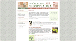 Desktop Screenshot of church.mississauga.on.ca